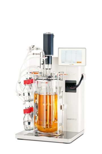 Infors Minifors bioreactor microbial