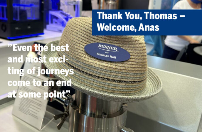 Berner Lab thank-you-Thomas-hat