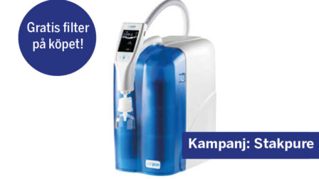 Kampanj gratis filter Stakpure Berner Lab