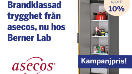 asecos skåp Berner Lab